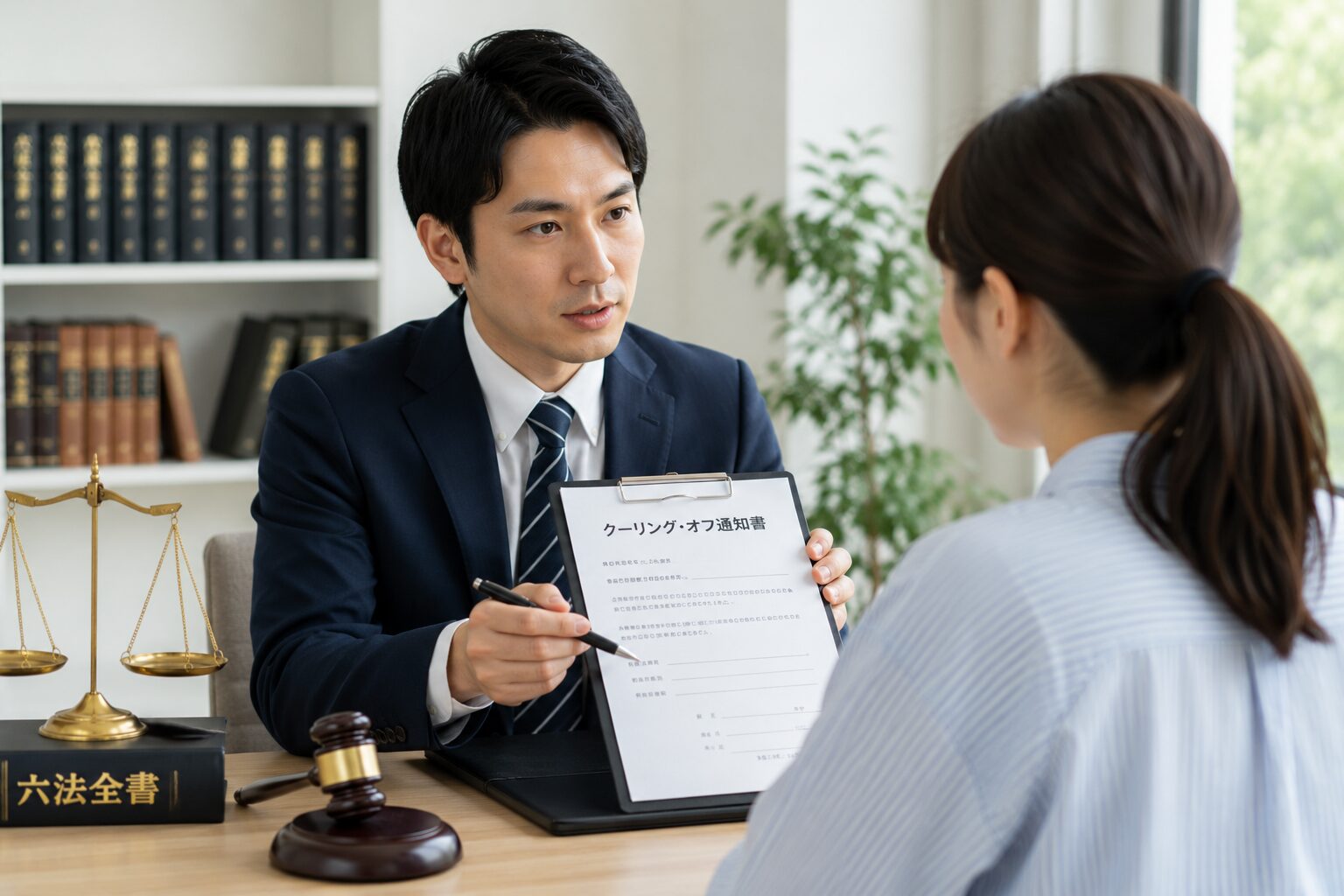 契約のクーリングオフ。強引な勧誘を無効にし解約を勝ち取る法